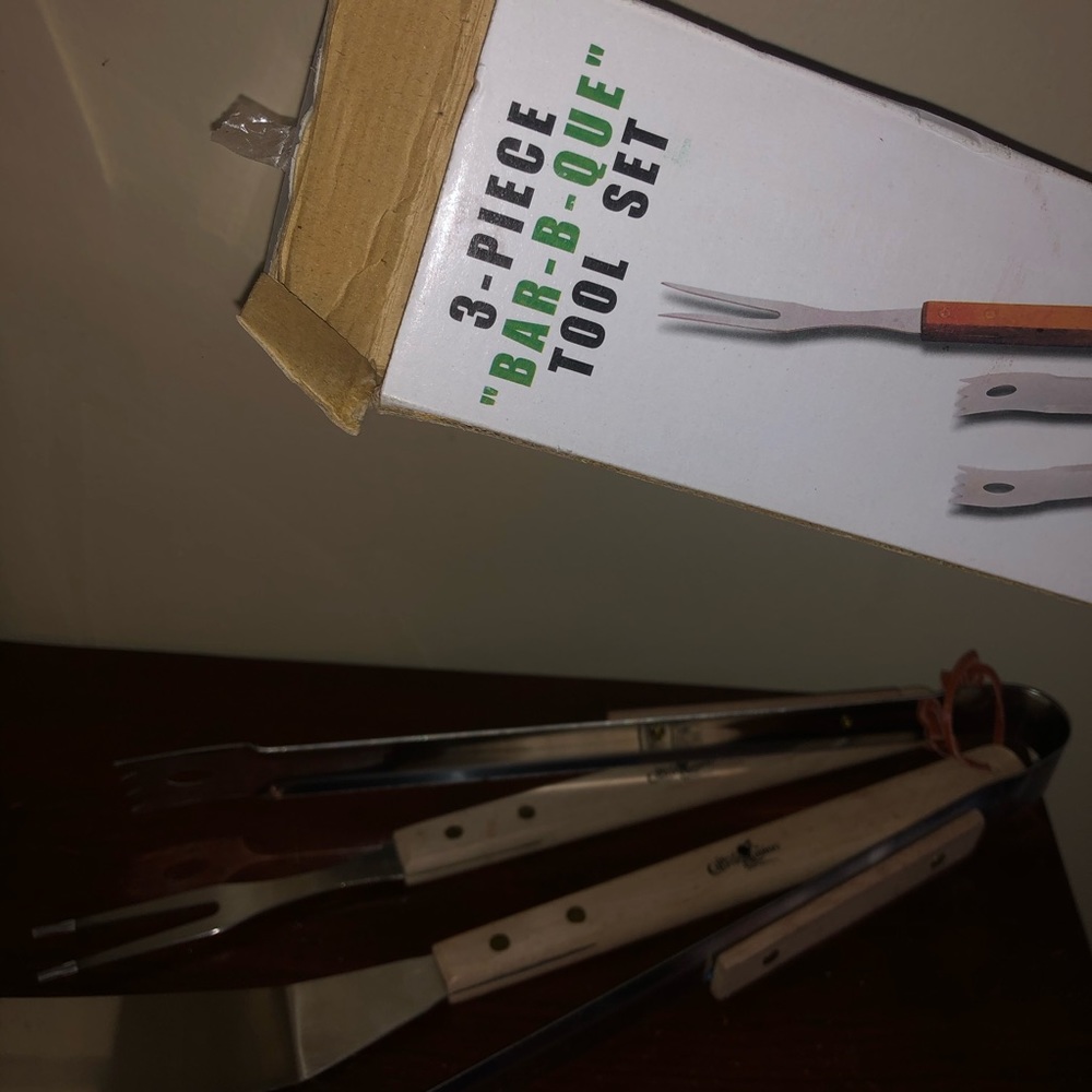 3-Piece BBQ Tool Set